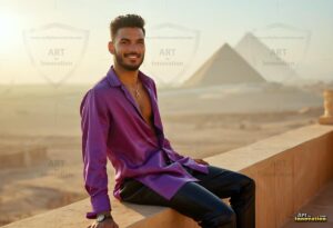 Egypt Art Gallery – Beautiful Men of Egypt – AI Art