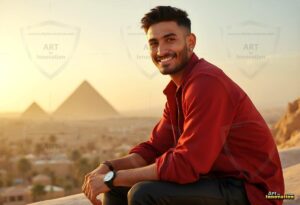 Egypt Art Gallery – Beautiful Men of Egypt – AI Art