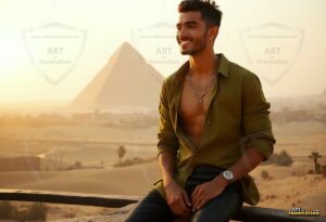 Egypt Art Gallery – Beautiful Men of Egypt – AI Art