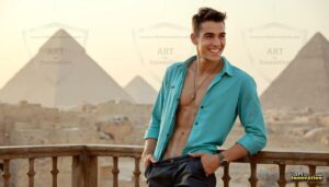 Egypt Art Gallery – Beautiful Men of Egypt – AI Art