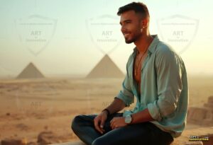 Egypt Art Gallery – Beautiful Men of Egypt – AI Art
