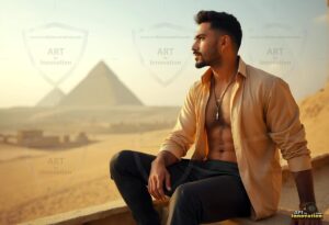 Egypt Art Gallery – Beautiful Men of Egypt – AI Art