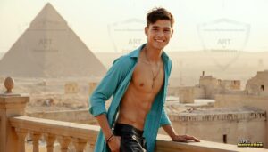 Egypt Art Gallery – Beautiful Men of Egypt – AI Art