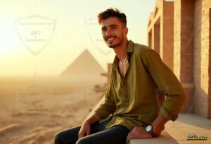 Egypt Art Gallery – Beautiful Men of Egypt – AI Art