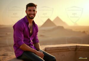 Egypt Art Gallery – Beautiful Men of Egypt – AI Art