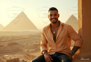 Egypt Art Gallery – Beautiful Men of Egypt – AI Art