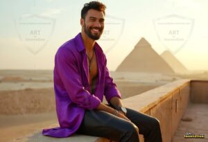 Egypt Art Gallery – Beautiful Men of Egypt – AI Art