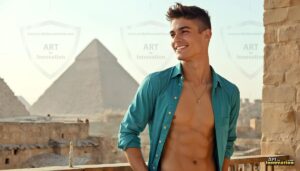 Egypt Art Gallery – Beautiful Men of Egypt – AI Art