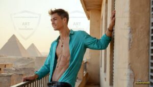 Egypt Art Gallery – Beautiful Men of Egypt – AI Art