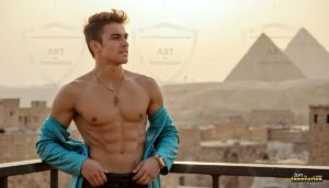 Egypt Art Gallery – Beautiful Men of Egypt – AI Art