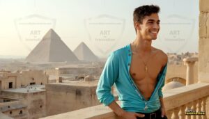 Egypt Art Gallery – Beautiful Men of Egypt – AI Art