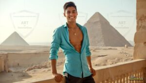 Egypt Art Gallery – Beautiful Men of Egypt – AI Art