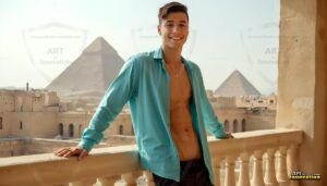 Egypt Art Gallery – Beautiful Men of Egypt – AI Art
