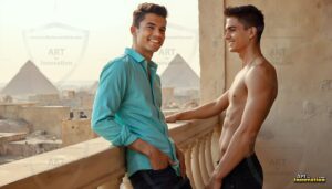 Egypt Art Gallery – Beautiful Men of Egypt – AI Art