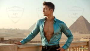 Egypt Art Gallery – Beautiful Men of Egypt – AI Art