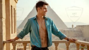 Egypt Art Gallery – Beautiful Men of Egypt – AI Art