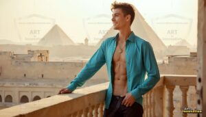 Egypt Art Gallery – Beautiful Men of Egypt – AI Art