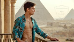 Egypt Art Gallery – Beautiful Men of Egypt – AI Art