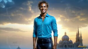 Young men Art – 16×9 #0110