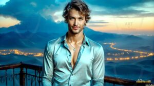 Golden City Young Men – AI Art