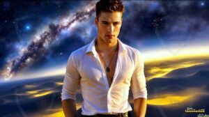 Golden City Young Men – AI Art
