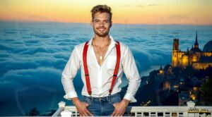 Golden City Young Men – AI Art