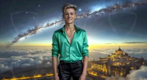 Golden City Young Men – AI Art
