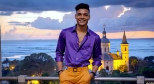 Golden City Young Men – AI Art