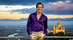 Golden City Young Men – AI Art