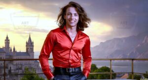 Golden City Young Men – AI Art