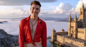 Golden City Young Men – AI Art