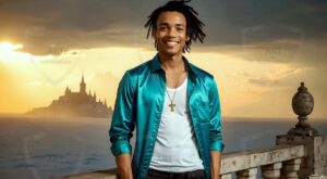 Golden City Young Men – AI Art