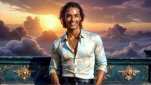 Golden City Young Men – AI Art