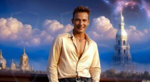 Golden City Young Men – AI Art