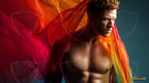 Rainbow of colors Art – 16×9 #0101