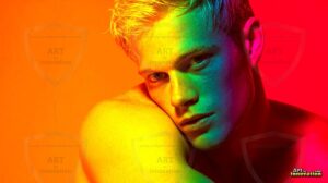 Rainbow of colors Art – 16×9 #0127