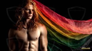 Rainbow of colors Art – 16×9 #0133