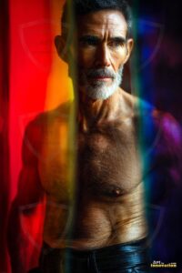 Rainbow of colors Art – 2×3 #0108