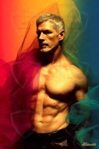 Rainbow of colors Art – 2×3 #0111