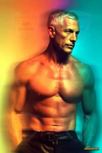 Rainbow of colors Art – 2×3 #0113
