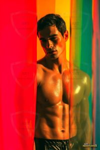 Rainbow of colors Art – 2×3 #0129