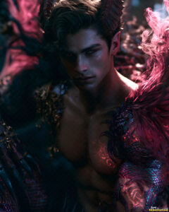 Hot Male Demons – AI Dark Fantasy Art