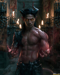 Hot Male Demons – AI Dark Fantasy Art