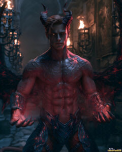Hot Male Demons – AI Dark Fantasy Art