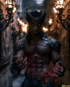 Hot Male Demons – AI Dark Fantasy Art