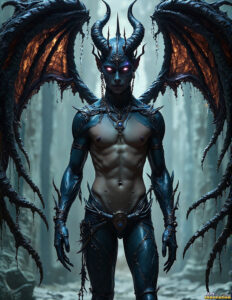 Hot Male Demons – AI Dark Fantasy Art