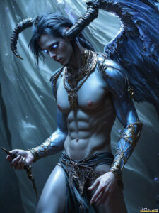 Hot Male Demons – AI Dark Fantasy Art