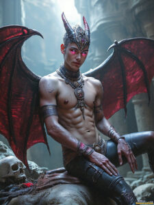 Hot Male Demons – AI Dark Fantasy Art