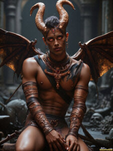 Hot Male Demons – AI Dark Fantasy Art