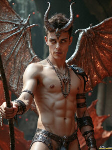 Hot Male Demons – AI Dark Fantasy Art
